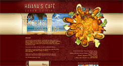 Desktop Screenshot of havanascubancuisine.com